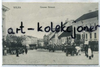 Wilno - Wilna - Grosse Strasse