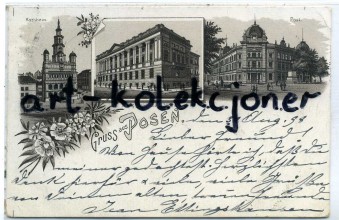 Poznań - Posen - Litografia