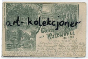 Ligota Mała - Leśny Młyn - Waldmuhle - Vorlaufer