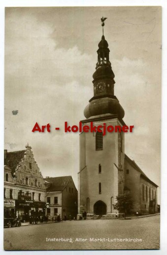 Czerniachowsk - Insterburg - Rynek - Kościół