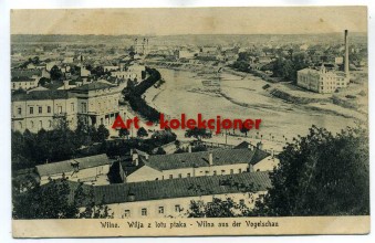 Wilno - Widok z lotu ptaka