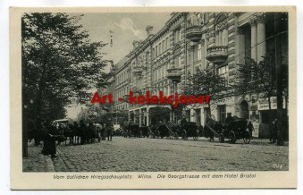 Wilno - Wilna - Georgstrasse - Hotel Bristol