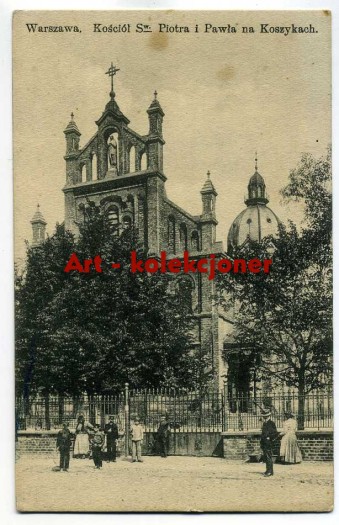 Warszawa - Kościół Św. Piotra i Pawła na Koszykach