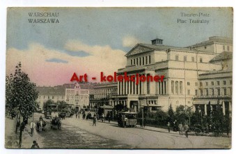 Warszawa - Warschau - Plac Teatralny