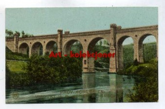 Jelenia Góra - Hirschberg - Wiadukt - Chromolitografia