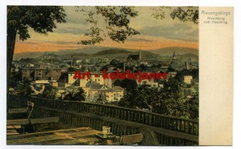 Jelenia Góra - Hirschberg - Widok miasta z Hausberg