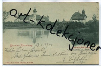 Wrocław - Breslau - Park - Restauracja