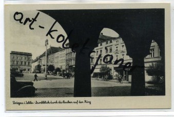 Strzegom - Striegau - Rynek - Kamienice