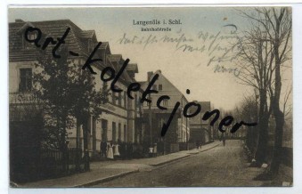 Olszyna Lubańska - Langenols - Bahnhofstrasse