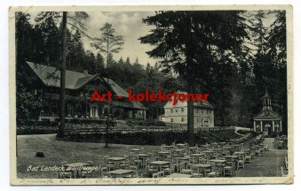 Lądek Zdrój - Bad Landeck - Restauracja - Waldtempel