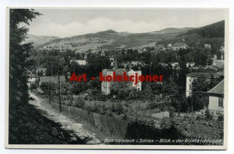 Lądek Zdrój - Bad Landeck - Widok na domki