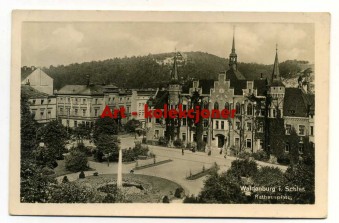 Wałbrzych - Waldenburg - Ratusz - Plac