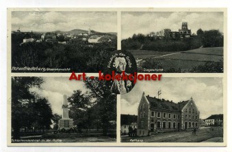 Dobromierz - Hohenfriedeberg - Ratusz - Pomnik