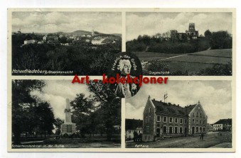 Dobromierz - Hohenfriedeberg - Ratusz - Pomnik