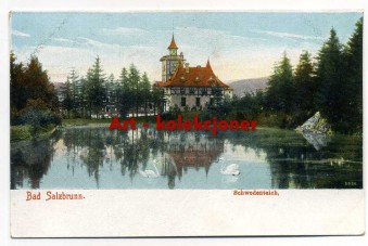 Szczawno Zdrój - Bad Salzbrunn - Schwedenteich