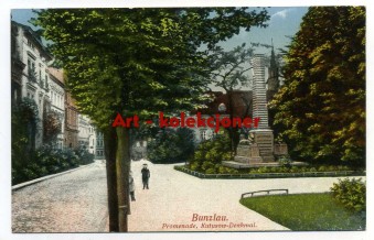 Bolesławiec - Bunzlau - Promenada - Pomnik