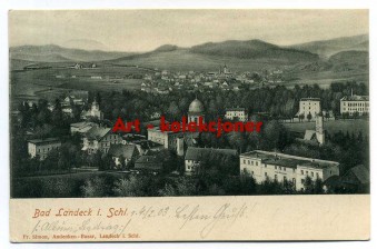 Lądek Zdrój - Bad Landeck - Widok ogólny