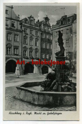 Jelenia Góra - Hirschberg - Rynek - Fontanna