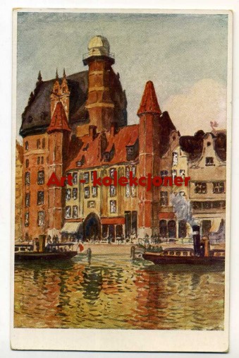Gdańsk - Danzig - Stare miasto - Malarstwo
