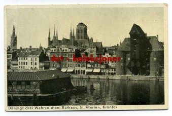 Gdańsk - Danzig - Żuraw - Motława