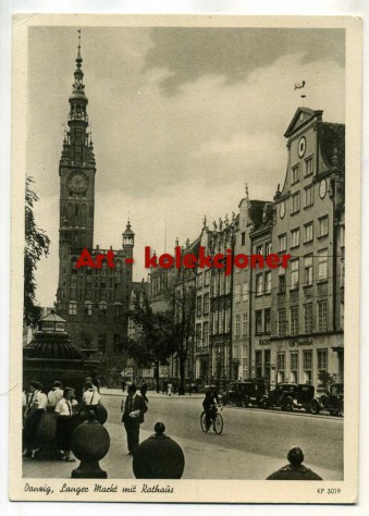 Gdańsk - Danzig - Długi Targ - Ratusz