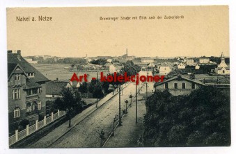 Nakło nad Notecią - Nakel - Brombergerstrasse - Fabryka