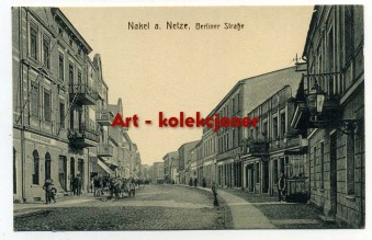 Nakło nad Notecią - Nakel - Berlinerstrasse - Kamienice