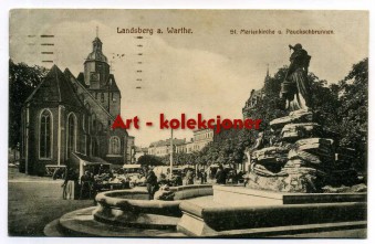 Gorzów Wielkopolski - Landsberg - Kościół - Pomnik