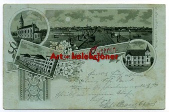 Kostrzyn - Custrin - Litografia