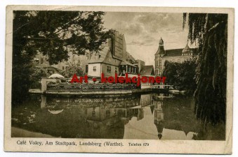 Gorzów Wielkopolski - Landsberg - Kawiarnia Voley - Park