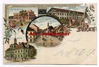 Żary - Sorau - Litografia