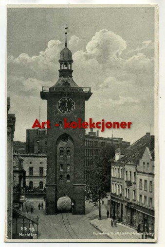 Elbląg - Elbing - Brama Targowa