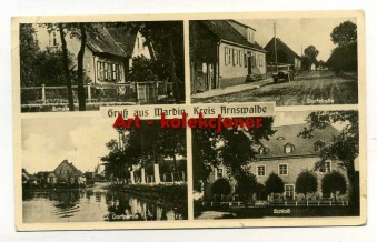 Wardyń - Wardin gm.Choszczno - Szkoła - Pałac...