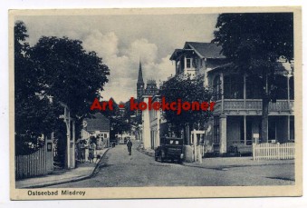 Międzyzdroje - Misdroy - Uliczka - Kamienice