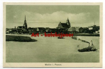 Wolin - Wollin - Widok na miasto