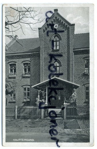 Sławęcice -Slawentzitz- Paulinenschule-Haupteingang