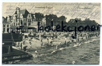 Sopot - Zoppot - Plaża - Kurhaus