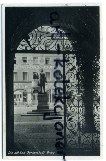 Brzeg - Brieg - Apteka - Pomnik