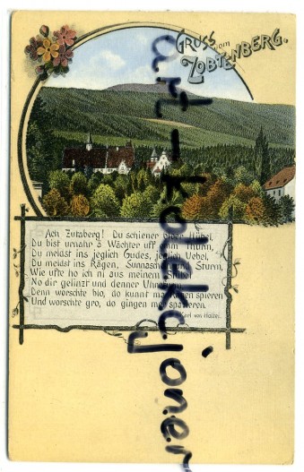 Sobótka - Zobten - Litografia - Polecam