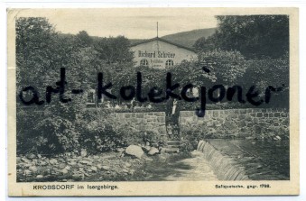 Krobica - Krobsdorf gm. Mirsk - Pocztówka