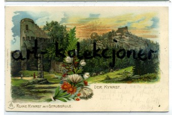 Jelenia Góra - Chojnik - Kynast - Ruiny - Litografia