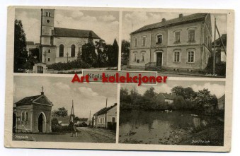 Królowe - Konigsdorf gm. Głubczyce - Szkoła,Kościół