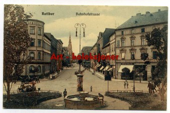 Racibórz - Ratibor - Bahnhofstrasse
