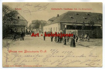 Bliszczyce - Bleischwitz gm. Branice - Gospoda - Szkoła