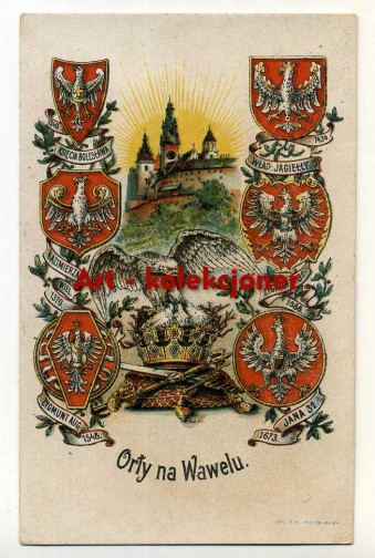 Kraków - Orły na Wawelu - Patriotyczna