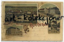 Bogatynia - Reichenau - Litografia