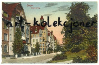 Głogów - Glogau - Leopoldring - Kamienice