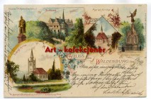 Wałbrzych - Waldenburg - Litografia