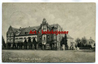Rzepin - Reppen - Szkoła - Kreishaus